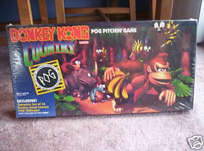 Donkey Kong Country Pog Pitchin' Game