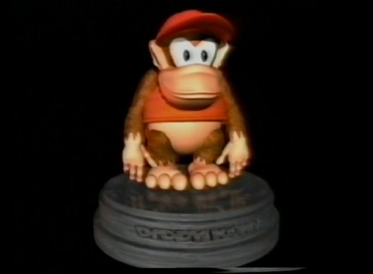 Diddy Kong turntable still frame (from video)