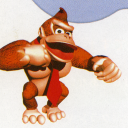 DK pounding his chest