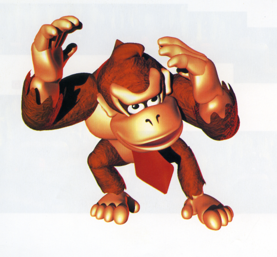 DK covers his head