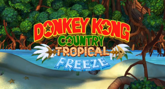 Donkey Kong Country Tropical Freeze title